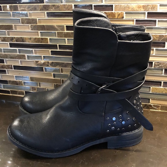 vegan moto boots